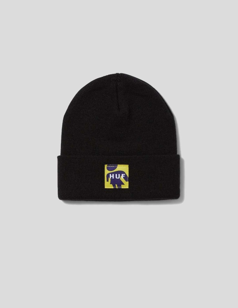 HIF cap x crailtap og logo beanie nero